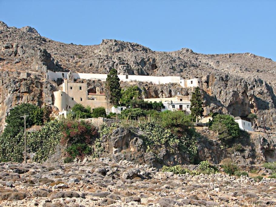 Traditional Olive House Makriyialos Bagian luar foto